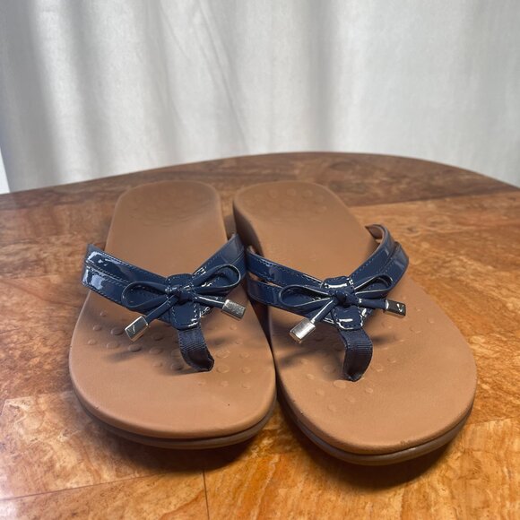 Vionic - Rest Bella X Flip Flop-Comfotable Toe Posts Sandals  WIDE WIDTH - Picture 12 of 15